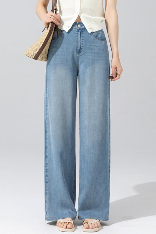 Soft Drape Airy Wide Pants