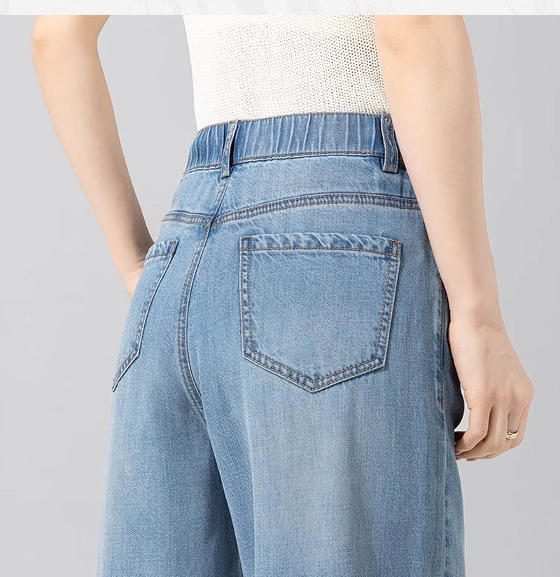 Soft Drape Airy Wide Pants